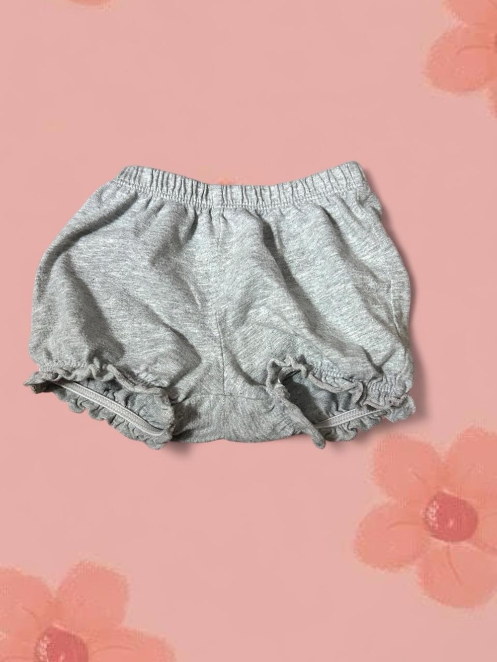 Carter's Light Gray Ruffle Bloomers